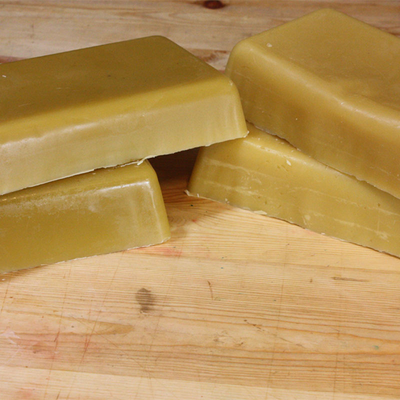 Raw Beeswax in Bulk and Brick